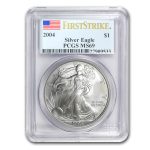 2004 American Silver Eagle MS-69 PCGS (FirstStrike®)