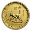 2004 Australia 1/10 oz Gold Lunar Monkey BU (Series I)