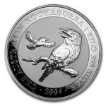 2004 Australia 1 kilo Silver Kookaburra BU