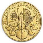 2004 Austria 1/4 oz Gold Philharmonic BU