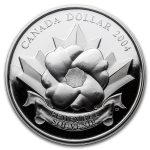 2004 Canada 3/4 oz Ag Pf $1 Poppy in Flanders Fields (Coin Only)