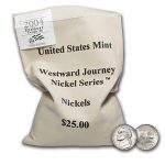 2004-D Keel Boat Nickel $25 U.S. Mint Sealed Bag BU