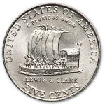 2004-D Keelboat Nickel BU