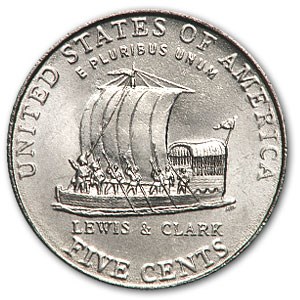 2004-D Keelboat Nickel BU
