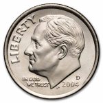 2004-D Roosevelt Dime BU