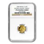 2004 Israel 1/25 oz Proof Gold Jacob & Rachel PF-69 NGC