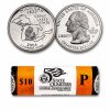 2004-P Michigan Statehood Quarter 40-Coin Roll BU (Mint Wrapped)