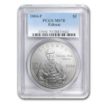 2004-P Thomas Edison $1 Silver Commem MS-70 PCGS