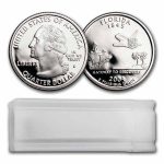 2004-S Florida Statehood Quarter 40-Coin Roll Proof (Silver)