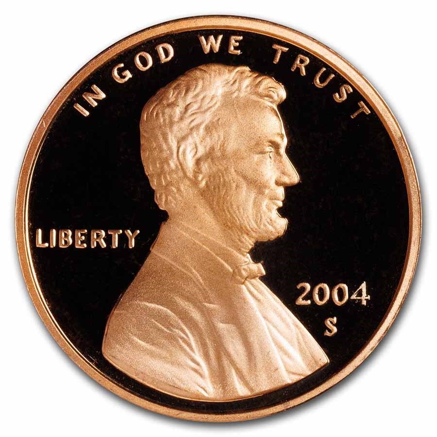 2004-S Lincoln Cent Gem Proof (Red)