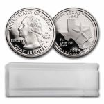 2004-S Texas Statehood Quarter 40-Coin Roll Proof (Silver)