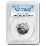2004-W 1/4 oz Proof American Platinum Eagle PR-70 DCAM PCGS