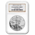 2004-W Proof American Silver Eagle PF-70 NGC