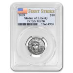 2005 1/10 oz American Platinum Eagle MS-70 PCGS (FirstStrike®)