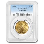 2005 1/2 oz American Gold Eagle MS-69 PCGS