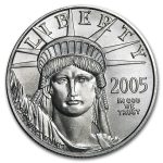 2005 1/2 oz American Platinum Eagle BU