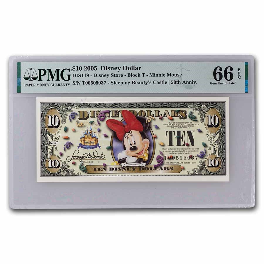 2005 $10.00 (T) Minnie CU-66 EPQ PMG (DIS#119)
