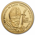 2005 Congo Proof Gold 20 Francs John Paul II