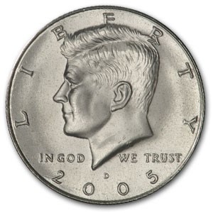 2005-D Kennedy Half Dollar (Special Satin Finish)