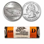 2005-D West Virginia State Quarter 40-Coin Roll BU (Mint Wrapped)