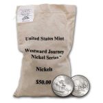 2005-P Bison Nickel $50 U.S. Mint Sealed Bag BU