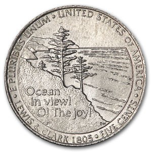 2005-P Jefferson Nickel Ocean in View BU