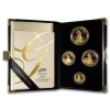 2005-W 4-Coin Proof American Gold Eagle Set (w/Box & COA)