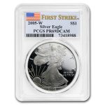 2005-W Proof American Silver Eagle PR-69 PCGS (FS)
