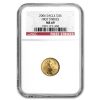 2006 1/10 oz American Gold Eagle MS-69 NGC (First Strikes)