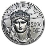 2006 1/2 oz American Platinum Eagle BU