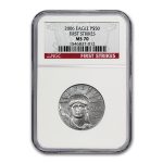 2006 1/2 oz American Platinum Eagle MS-70 NGC (First Strikes)