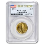 2006 1/4 oz American Gold Eagle MS-70 PCGS (FS)