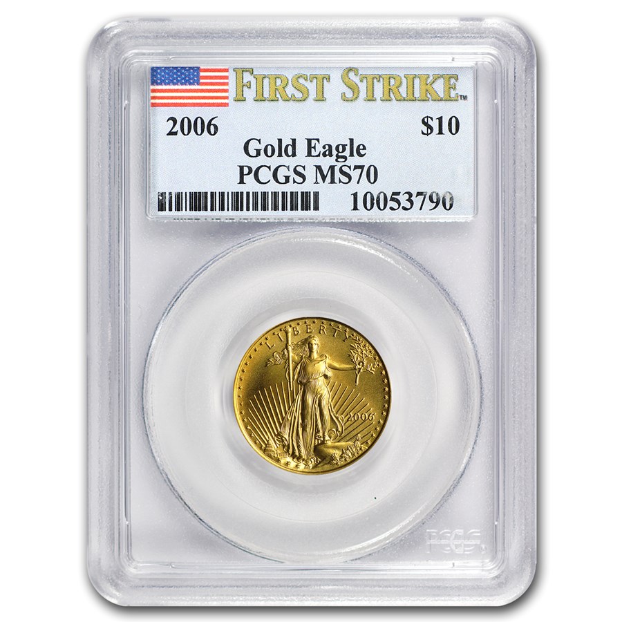 2006 1/4 oz American Gold Eagle MS-70 PCGS (FS)