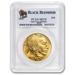 2006 1 oz Gold Buffalo MS-70 PCGS (Black Diamond)