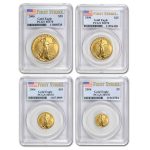 2006 4-Coin American Gold Eagle Set MS-70 PCGS (FS)
