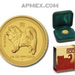 2006 Australia 1/4 oz Gold Lunar Dog Proof (Series I)