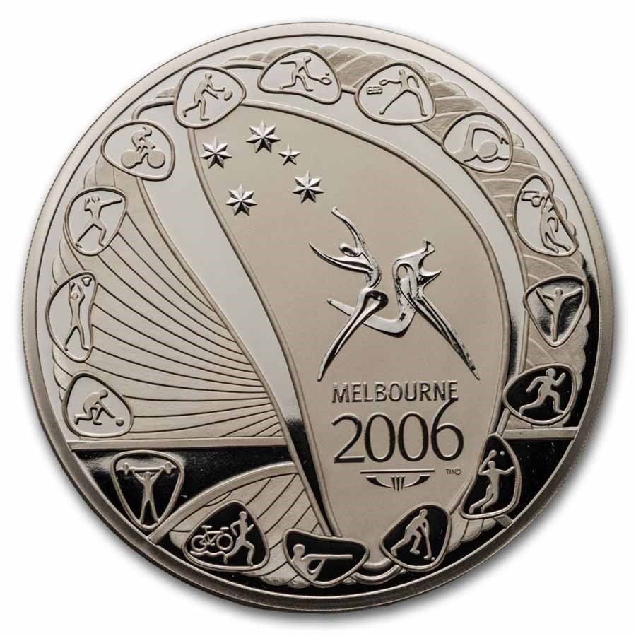 2006 Australia 1 Kilo Silver Commonwealth Games