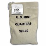 2006-D Nevada State Quarter $25 Sealed Mint Bag BU