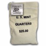 2006-D South Dakota State Quarter $25 Sealed Mint Bag BU