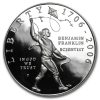 2006-P Ben Franklin Scientist $1 Silver Commem Prf (w/Box & COA)