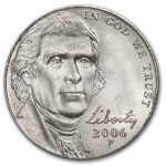 2006-P Jefferson Nickel BU (Return to Monticello Design)