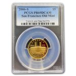 2006-S Gold $5 Commem San Francisco Old Mint PR-69 DCAM PCGS