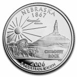 2006-S Nebraska State Quarter Gem Proof (Silver)