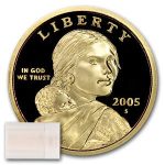 2006-S Sacagawea Dollar 20-Coin Roll Proof