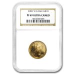 2006-W 1/4 oz Proof American Gold Eagle PF-69 UCAM NGC