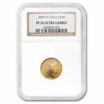 2006-W 1/4 oz Proof American Gold Eagle PF-70 UCAM NGC