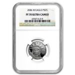 2006-W 1/4 oz Proof American Platinum Eagle PF-70 NGC