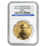 2006-W 1 oz Reverse Proof Gold Eagle PF-69 NGC (20th Anniversary)