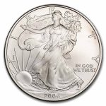 2006-W Burnished American Silver Eagle (Capsule Only)