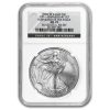 2006-W Burnished Silver Eagle MS-70 NGC (Silver Dollar Set)